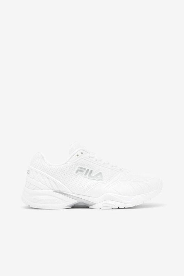 Fila Volley Zone Women's Tennis Shoes - White,NZ 428-69203